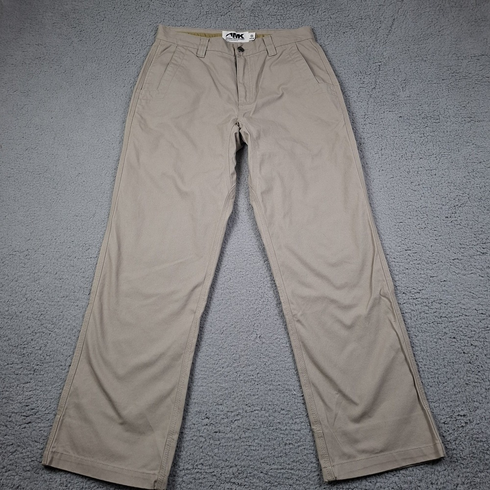 Mountain Khakis Mountain Pant Khaki 33x32 Canvas Rugged Heavy Duty Hidden Pocket